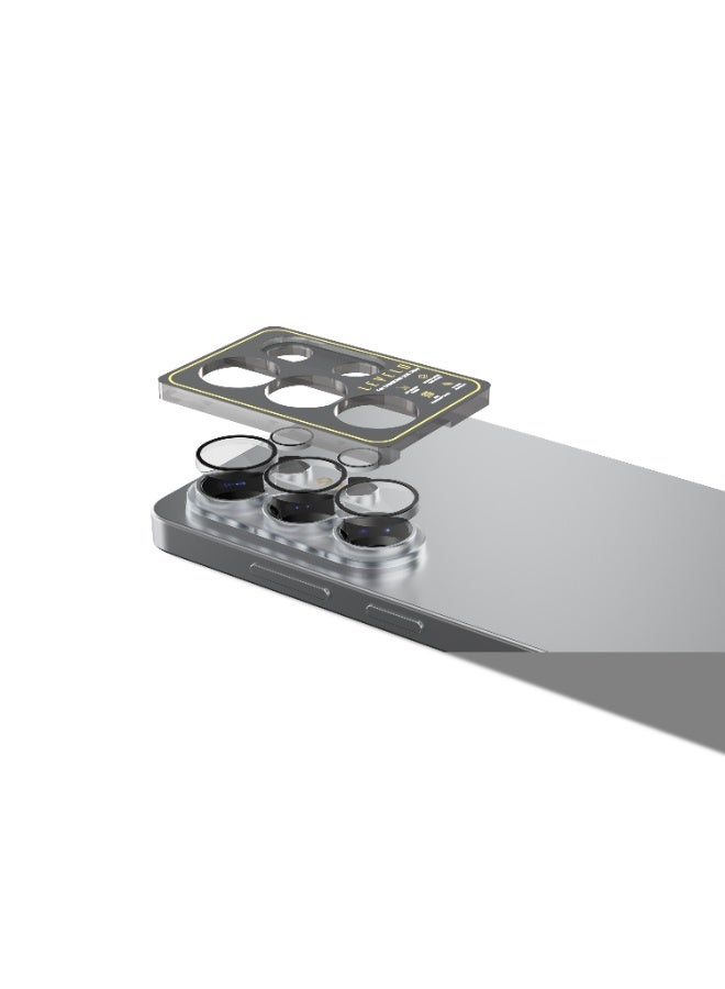 ليفيلو واقي عدسة كاميرا Samsung S26 Ultra مع مقاومة للخدوش، زجاج مرن ومتين، طلاء مضاد للانعكاس، زجاج AR بجوانب متينة - Image 5